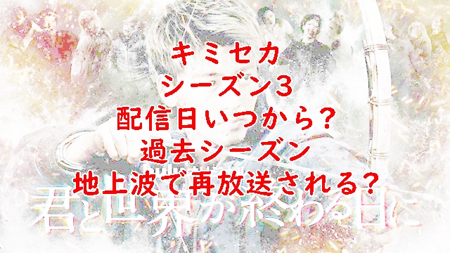 キミセカシーズン3配信日いつからいつまで 地上波放送日予定はある Xingfu Life